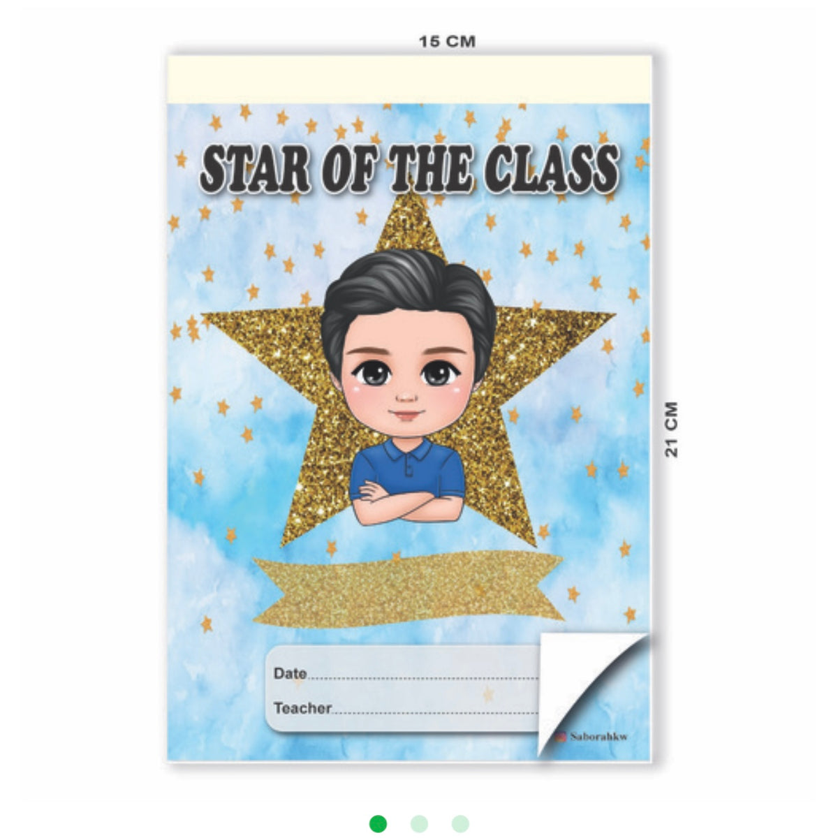 Class Stars Notebook - English || دفتر نجوم الفصل إنجليزي