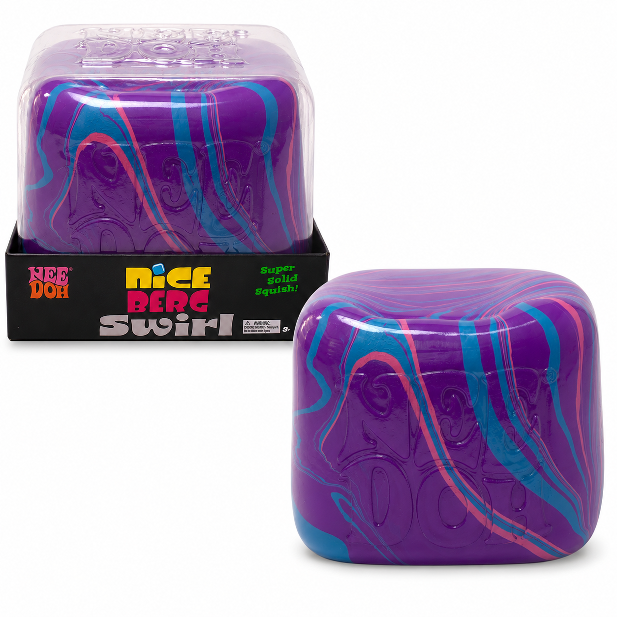 Needoh Nice Berg Swirl Purple || نيدو جبل الثلج رخامي بنفسجي