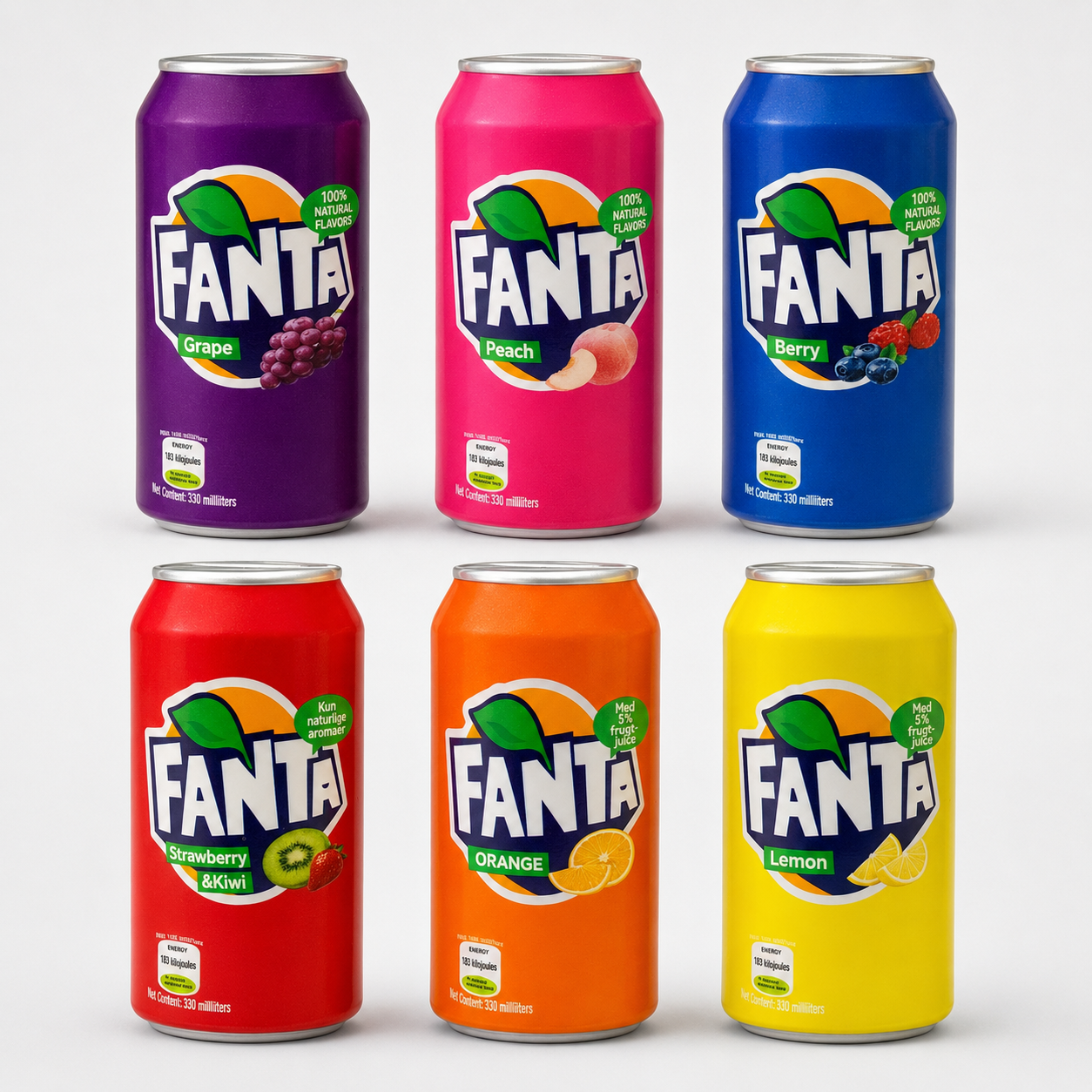 Fanta Squishy Assorted Colors || سكوشي فانتا الوان متنوعة