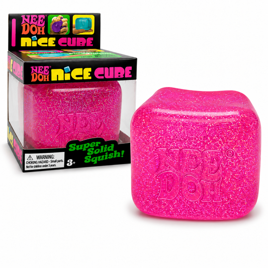 Needoh Nice Cube Shimmiring Dust Pink || مكعب نيدو زري رملي وردي