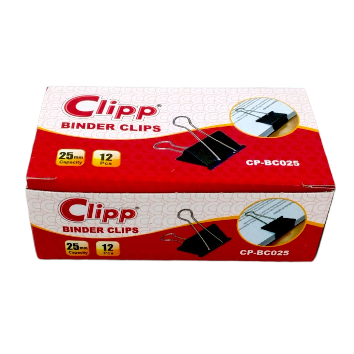 Clipp Binder Clips 25 mm || كليبس ورق ٢٥ مم