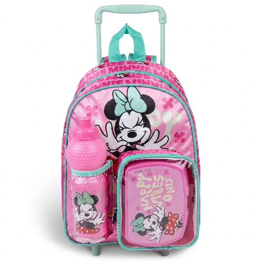 DISNEY PRINCESS  CREATE YOUR OWN FAIRYTALE  3 IN 1 TROLLEY SET 13" || طقم شنطة تروللي ديزني برينسيس، اصنعي حكايتك الخيالية الخاصة 3 في 1  ، 13 إنش