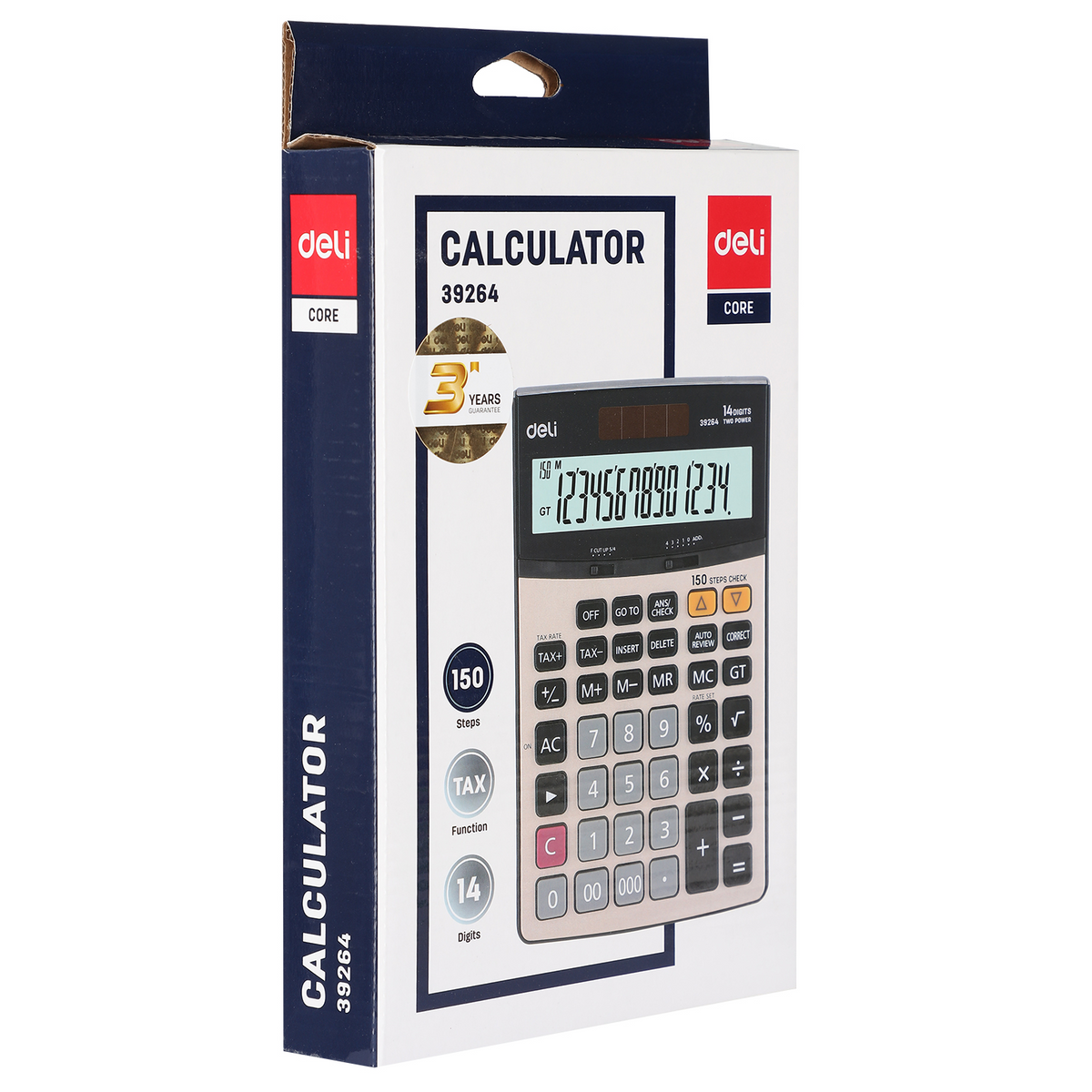 Deli Calculator 39264 || الة حاسبة ديلي ١٤ رقم