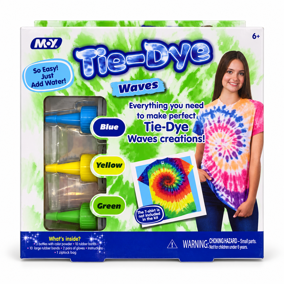 M&Y Tie-Dye Waves Kit || مجموعة صباغة تاي داي أمواج إم آند واي