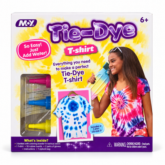 M&Y Tie-Dye T-shirt Kit || مجموعة صباغة تاي داي تيشيرت إم آند واي