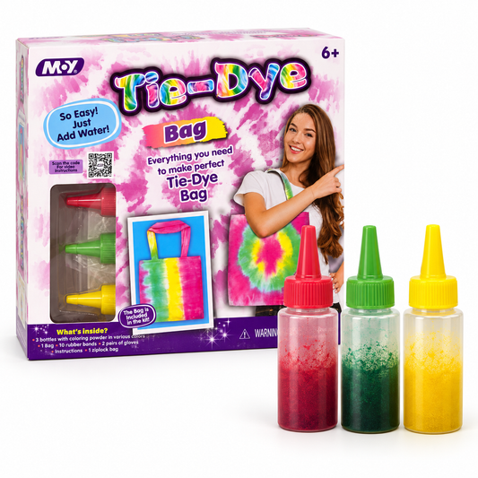 MOY Tie Dye Bag Kit || مجموعة MOY لصباغة حقيبة بتقنية تاي داي