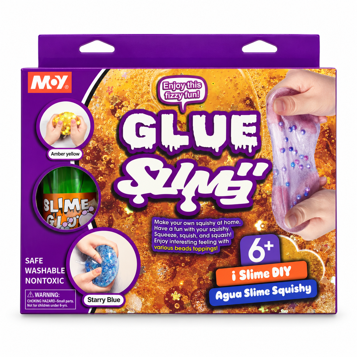 M&Y Aqua Slime Squishy Kit || مجموعة أكوا سلايم سكويشي إم آند واي