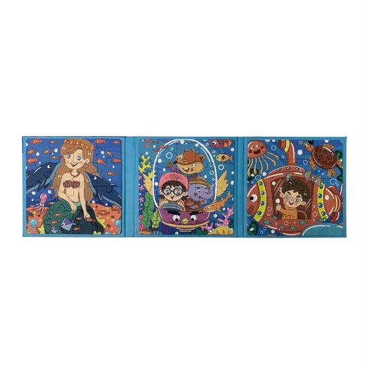 Leveled Puzzle 3 Step 61 Pcs 3 in 1 || بازل قصة ٣ في ١ عدد ٦١ قطعة