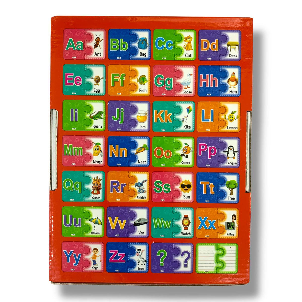 English Characters Puzzles 56 Pcs || بطاقات بازل احرف انجليزي 56 حبة