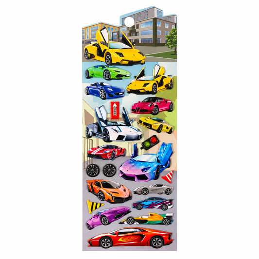 A&T Embossed Stickers Vehicles #6 || ستيكرات بارزة اي اند تي سيارات #6