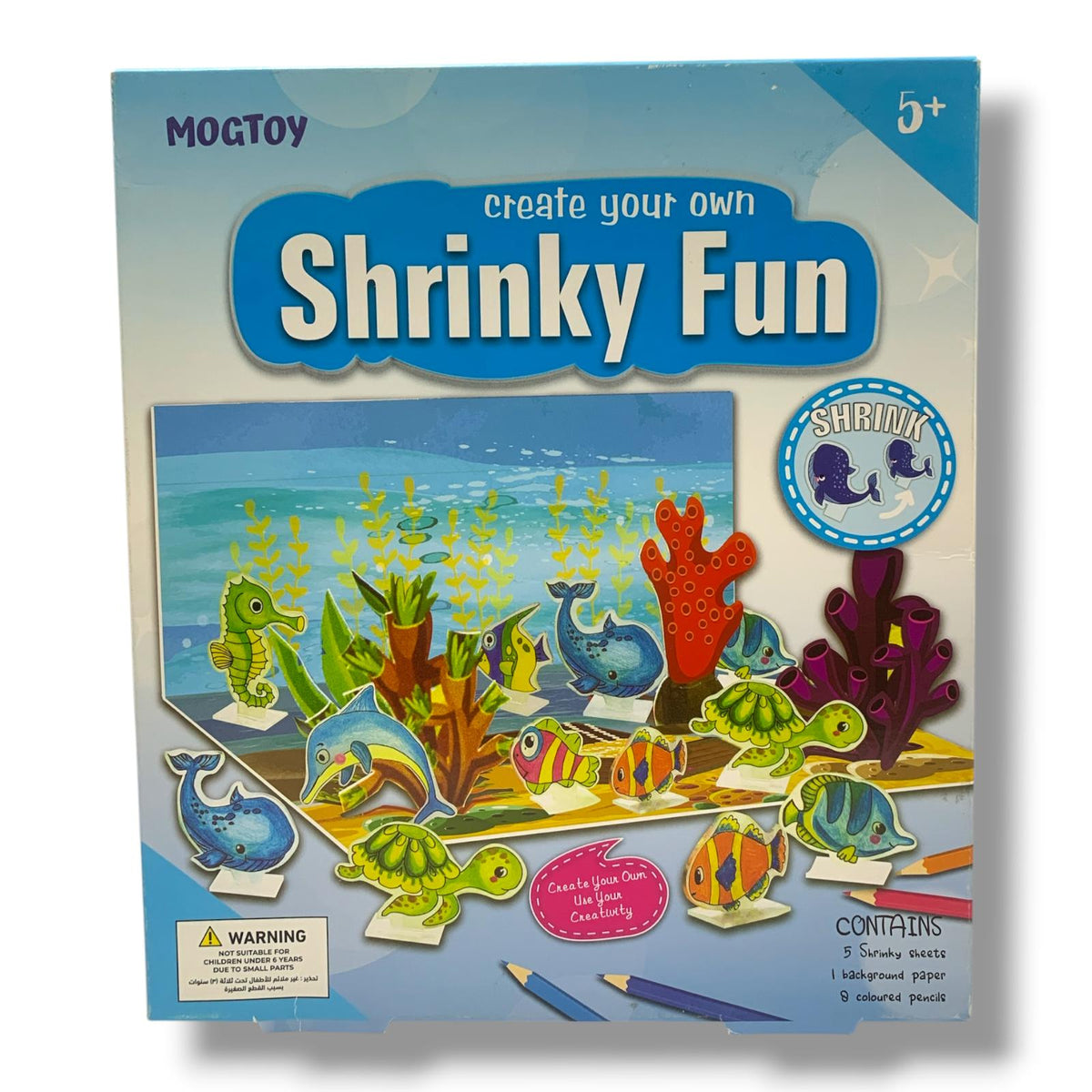 Mogtoy Create Your Own Shrinky Fun || لعبة شخصيات الشرينك