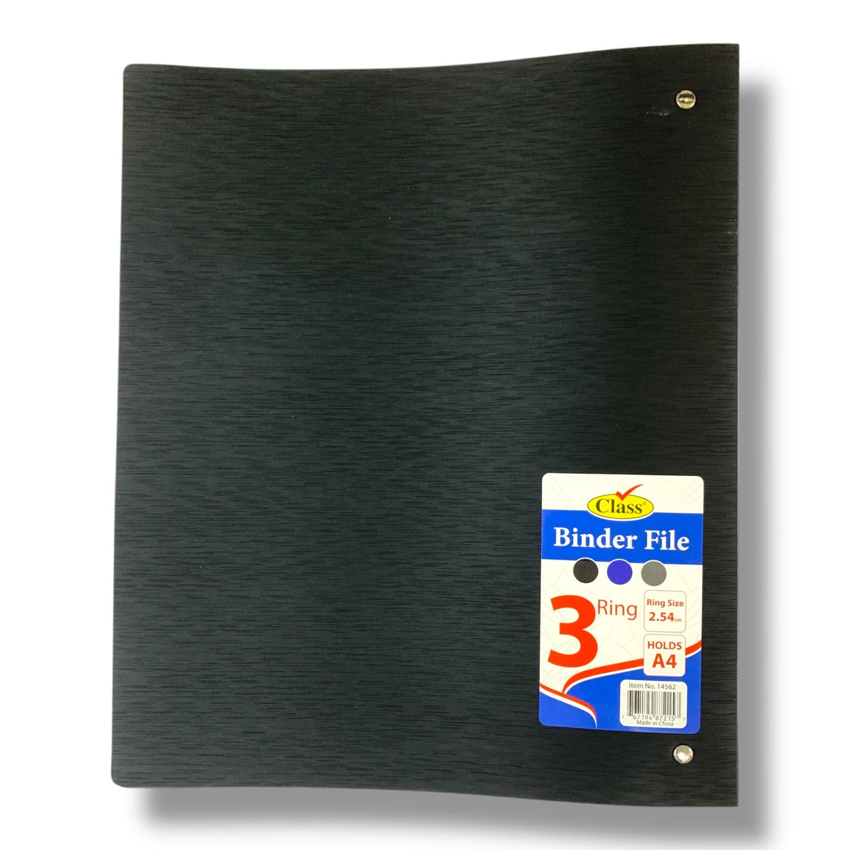 Class 3 Ring Binder File Black Color || ملف كلاس 3 حلقات لون اسود