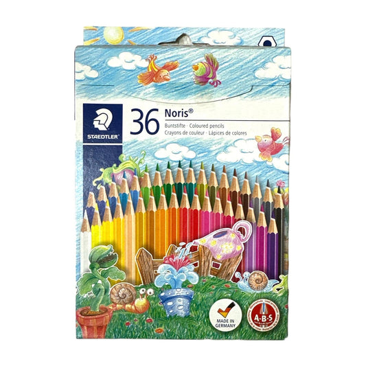 Staedtler Noris 36 Colored Pencils || الوان خشبية ستدلر نوريس ٣٦ لون 