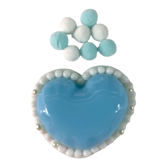 Blue Heart Squishy || سكويشي قلب ازرق