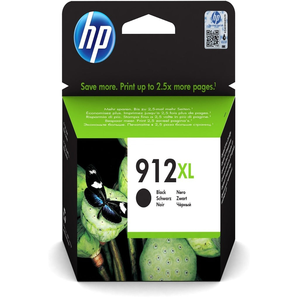 HP Printer Ink 912 XL Black  || حبر طابعة اسود ٩١٢ اكس ال