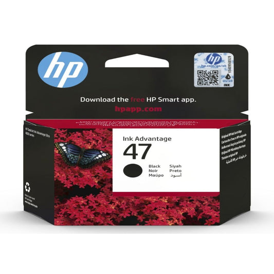 Hp Printer ink 47 Black || حبر طابعة اسود ٤٧