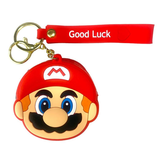 Super Mario Coin Purse Key Chain || حافظة نقود علاقة مفاتيح سوبر ماريو