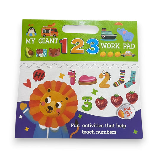 My Giant ABC Work Pad Lion || دفتر نشاطات الاطفال اي بي سي الاسد