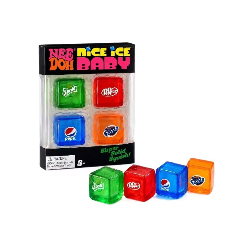 Needoh Nice Ice Baby Mini Squishy Cube Drinks || مكعب نيدو ميني مشروبات غازية