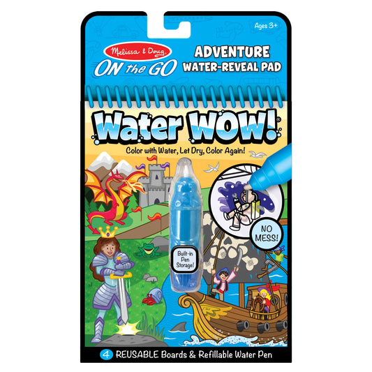 Melissa and Doug Water Reveal Pad Fairy Water Wow Adventure || ميليسا آند دوج  لوحة رسم بالقلم المائي المغامرة