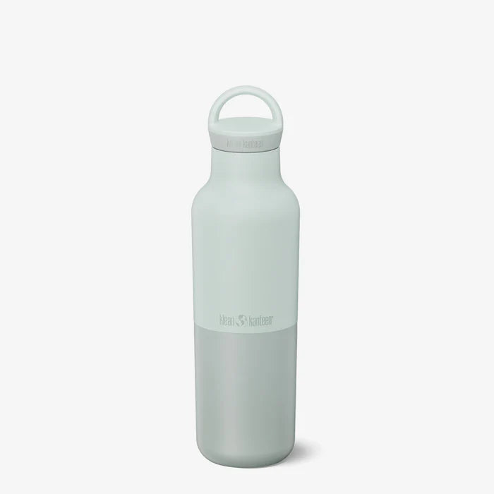 Klean Kanteen 592ml Rise Classic with Arch Loop Cap Barely Blue || مطارة ماء كلين كانتين 592 مل لون ازرق خافت