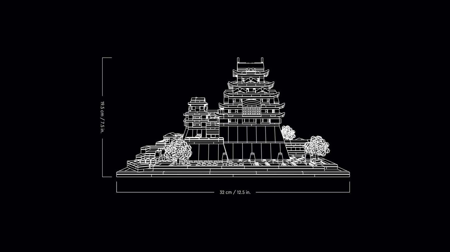 Lego Himeji Castle 2125 Pcs || ليقو قلهة هيميجي اليابانية 2125 قطعة
