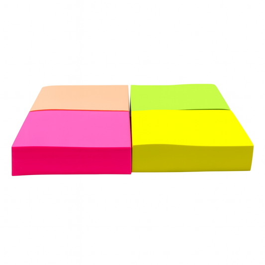Neon Sticky Note 4 Colors 3x3 || ستيكي نوت فسفوري مربعات 3*3