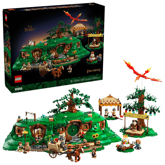 Lego THE LORD OF THE RINGS :THE SHIRE || ليغو لورد اوف ذا رينغز العرش