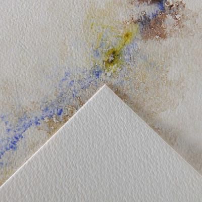Official Canson Montval 300gsm cold-pressed watercolor paper grain close-up