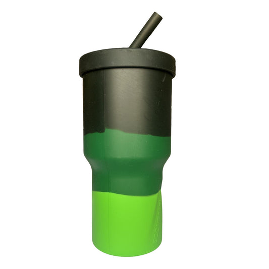 Ecovessel Unbreakable Silicone Cup 946ml Green || كوب سيليكون ايكوفيسيل أخضر ٩٤٦ مل