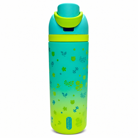 Water Bottle Rose Print Designs 850 ml #3  || مطارة ماء تصميم ورود 850 مل #3