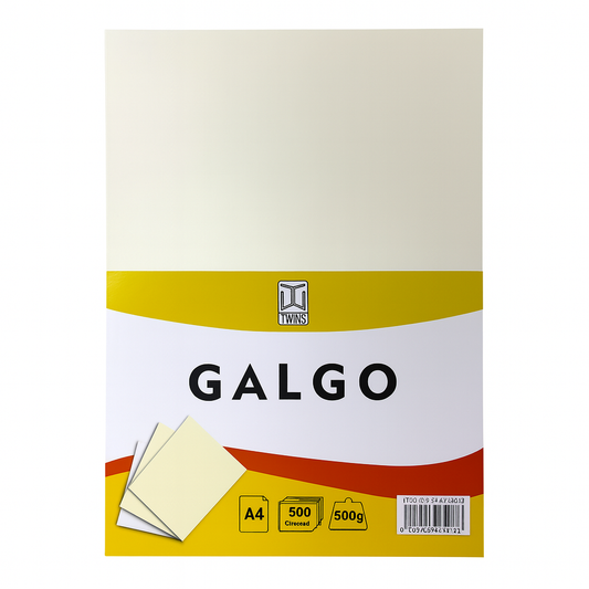 Beige GALGO 100g A4 Paper 500 Sheets || ورقة جالجو مراسلات 100 جرام باكيت 500 ورقة بيج