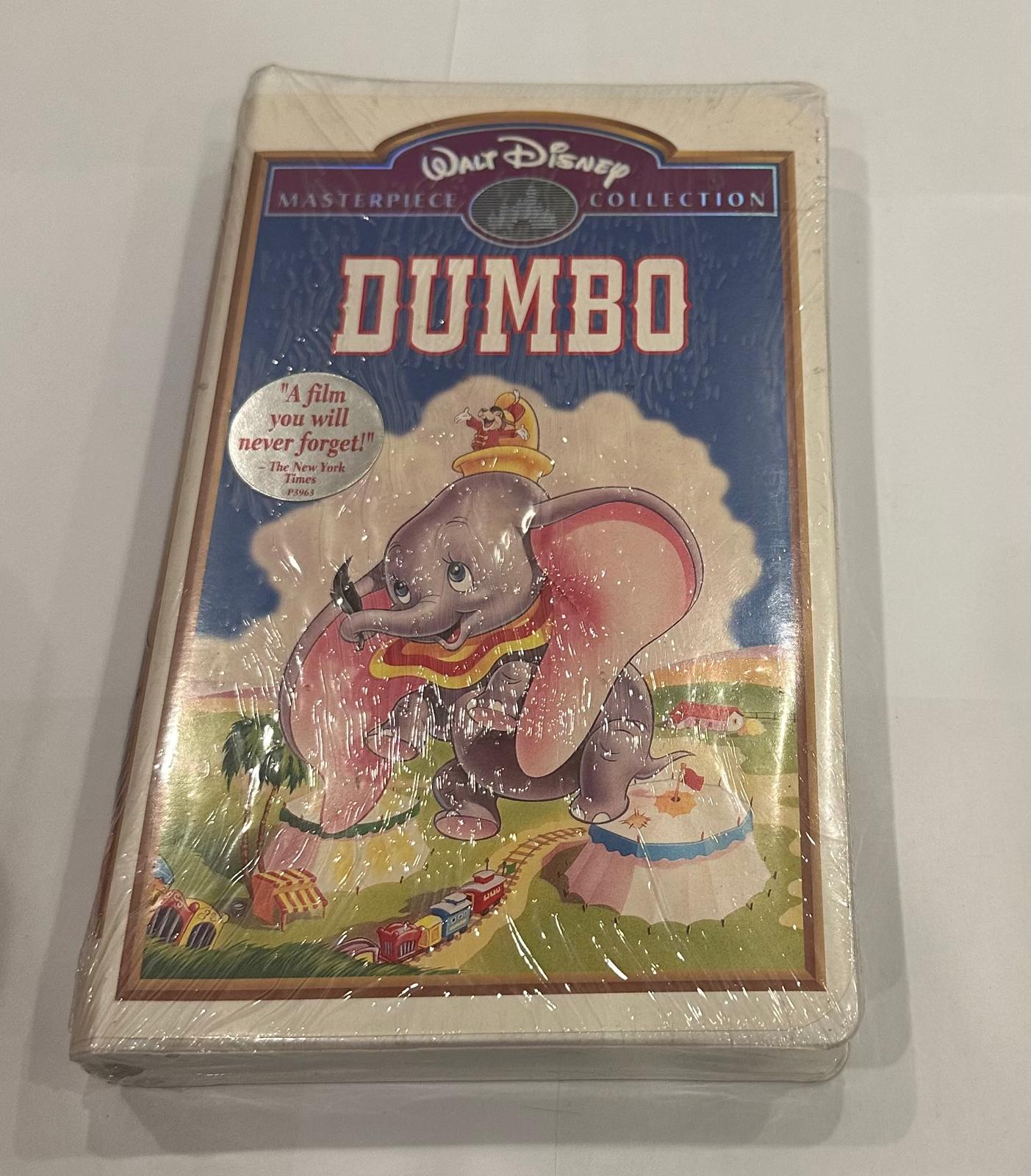 Disney VHS Tape Dumbo Materpiece