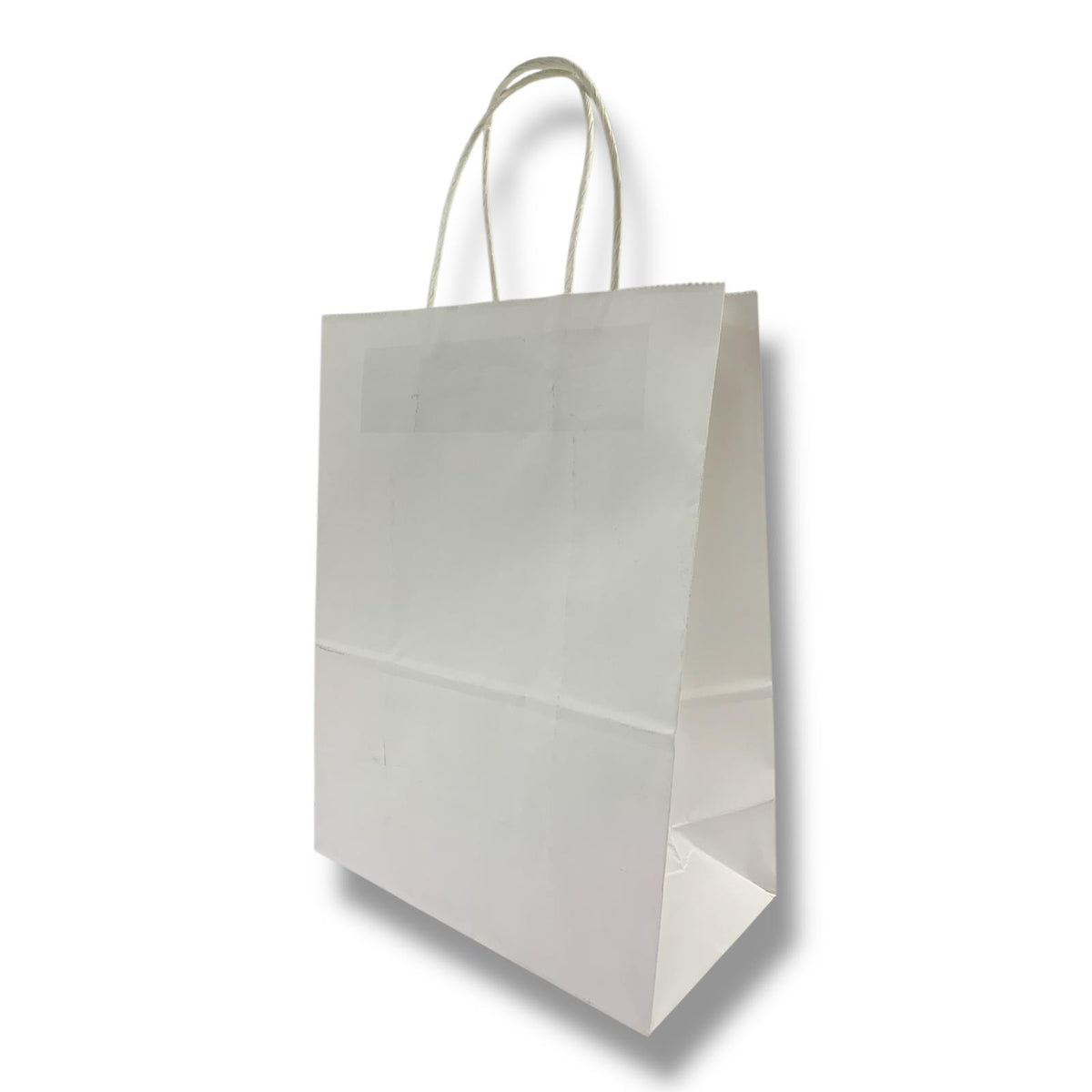 Gift Paper Bag 25 cm White || كيس هدايا حجم 25 سم أبيض