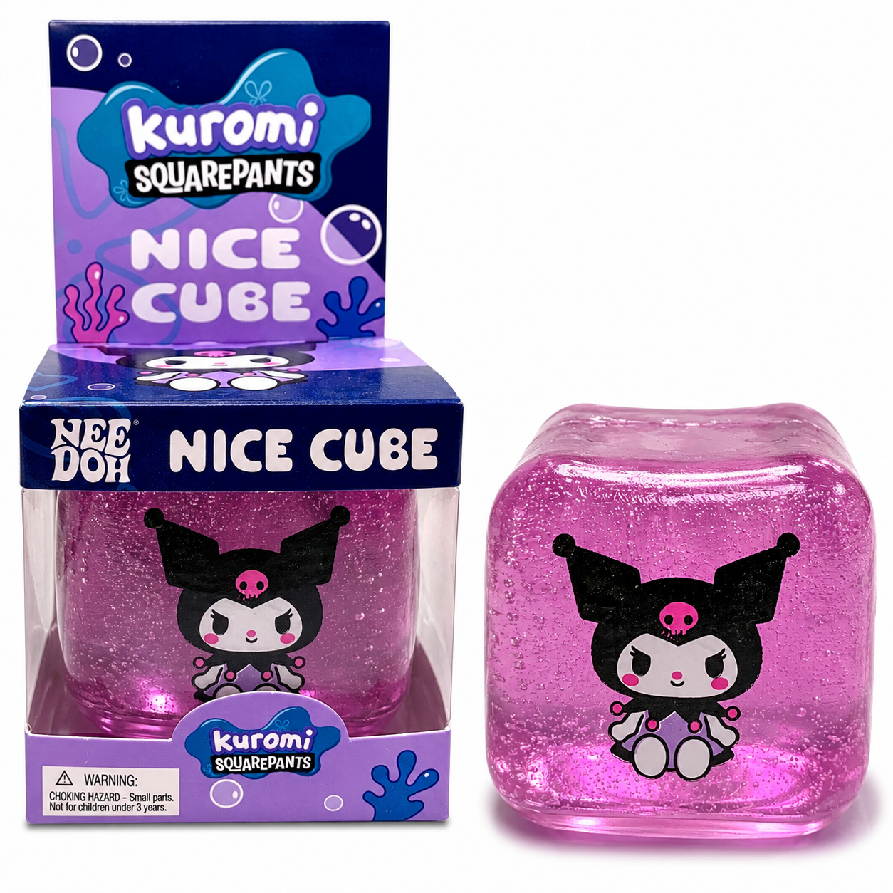 Needoh Nice Cube Kuromi Purple || مكعب نيدو كورومي بنفسجي