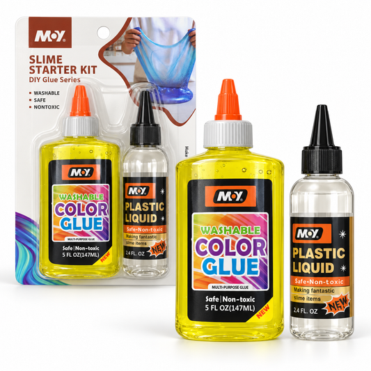 MOY Yellow Slime Starter Kit || مجموعة سلايم MOY للمبتدئين باللون الأصفر