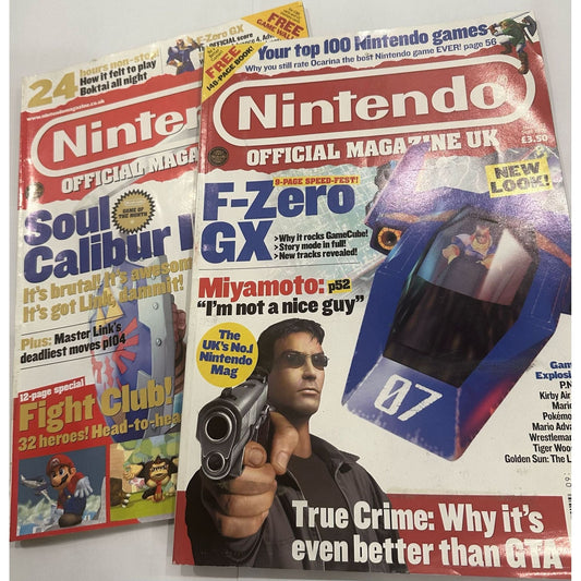 Nintendo Magazine Year 2003 Issues 132 133 || مجموعة من نسختين لمجلة نينتيندو الاعداد ١٣٢ و ١٣٣ لسنة ٢٠٠٣
