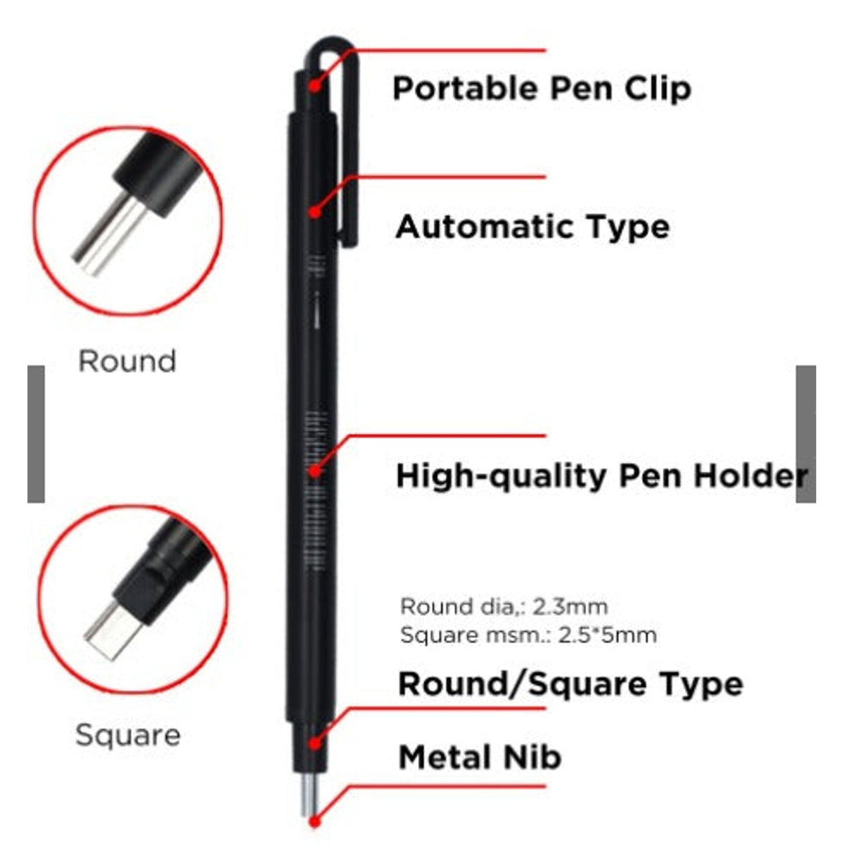 Automatic Eraser Pen || مساحة للرسم