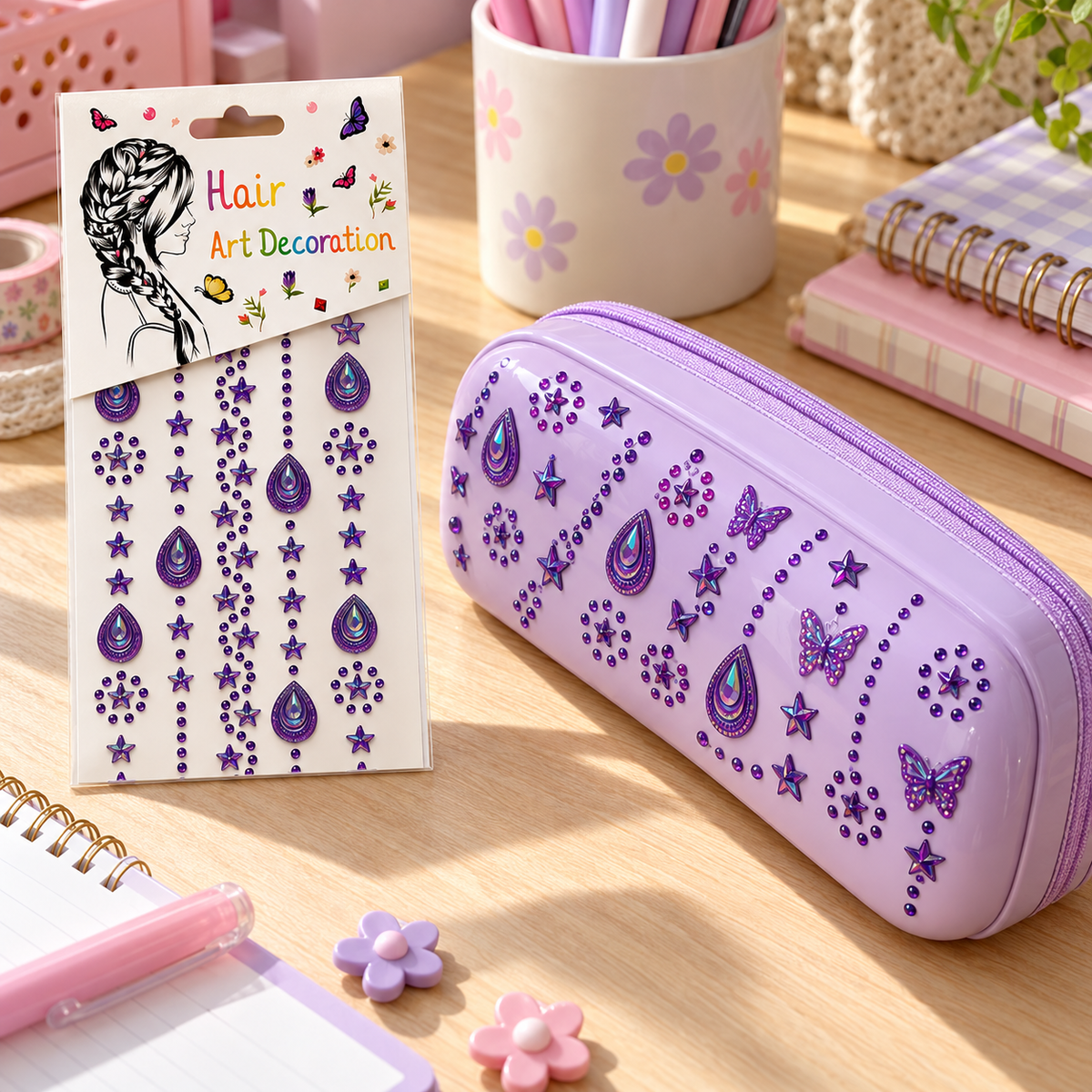 Bedazzeled crystal Stickers Assorted Colors #2 || ستيكرات كريستال الوان متنوعة #2