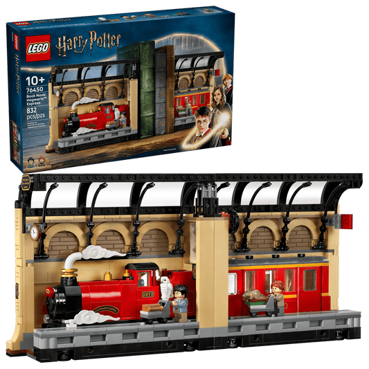 Lego Book Nook: Hogwarts™ Express || ليغو هوغ واترز ركن الكتب