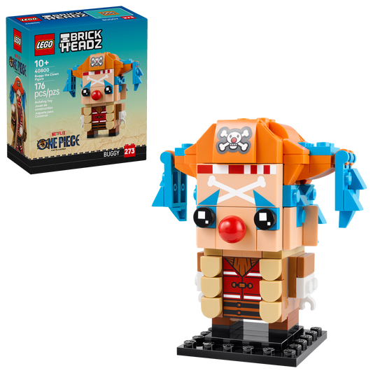 LEGO® BrickHeadz™ ONE PIECE Buggy the Clown Figure 40800 official product view