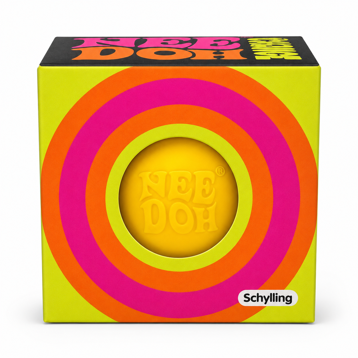 Needoh Squishy Ball Yellow || نيدو كرة سكوشي اصفر