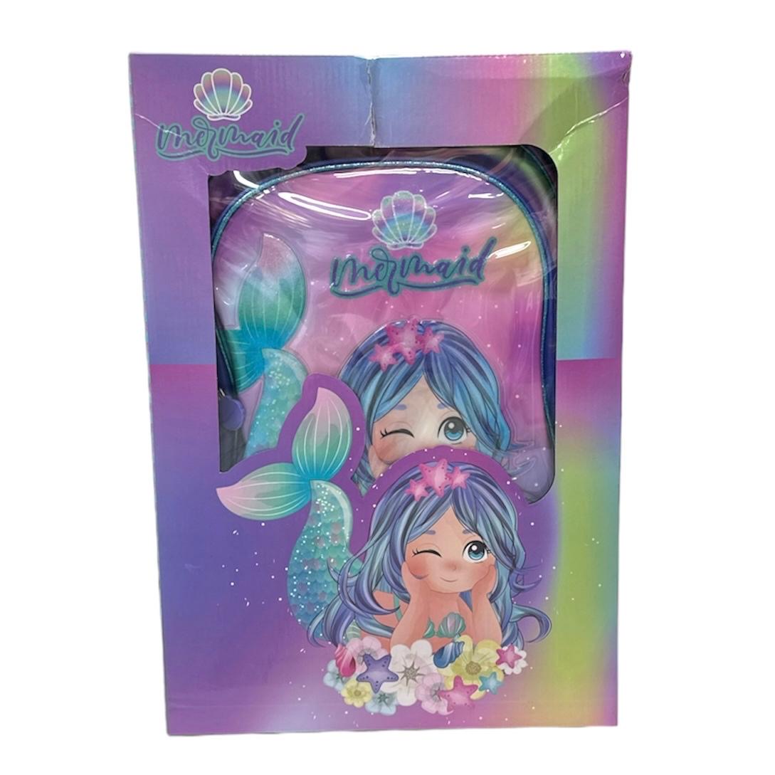 A&T Back to School Box Set 5 Pcs Mermaid || مجموعة بوكس العودة الى المدرسة ٥ قطع حورية البحر