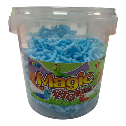 Magic Worm Clay 200 g Blue || طين ماجيك اصابع 200 جرام ازرق