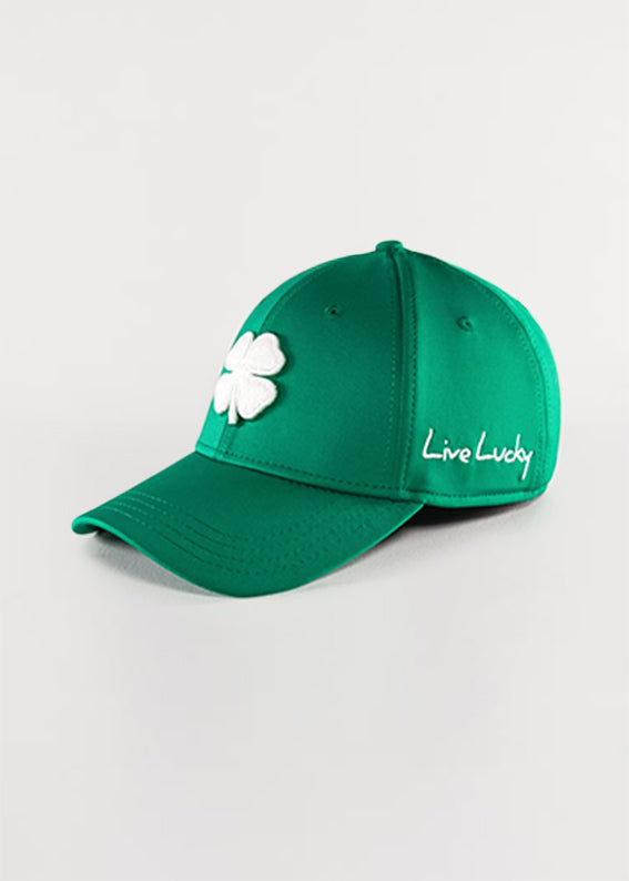 Premium Clover Hat 66 (Green-white) || كاب بلاك كلوفر #16