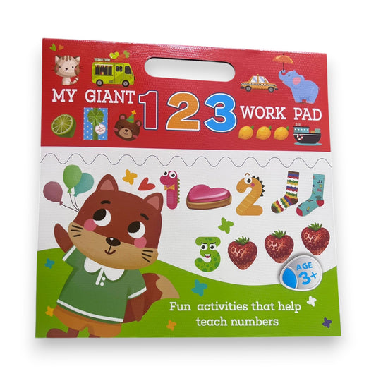 My Giant ABC Work Pad Squirrel || دفتر نشاطات الاطفال اي بي سي السنجاب