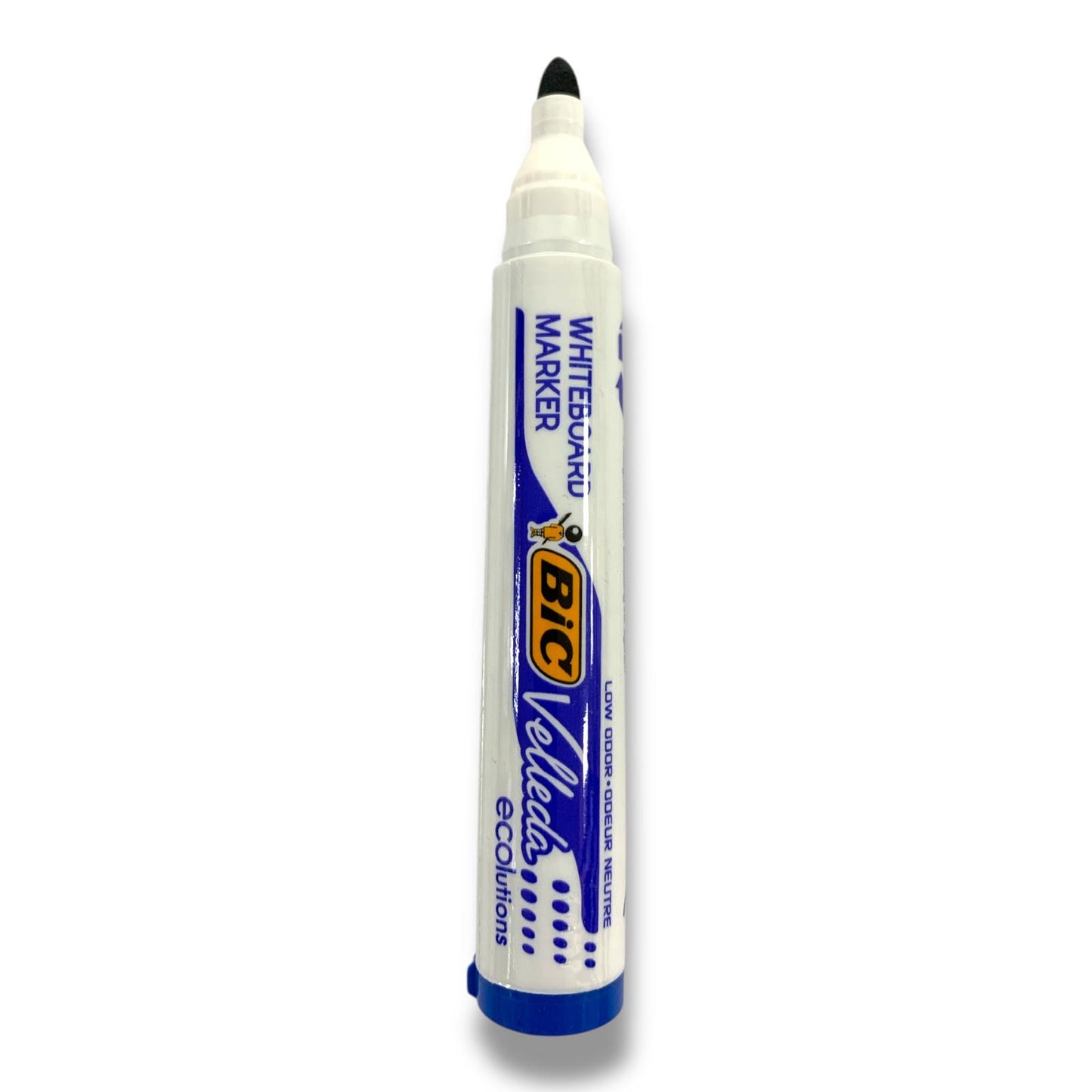 Bic Velleda Whiteboard Marker Round Tip Blue || قلم صبورة بيك راس مدور فيليدا ازرق
