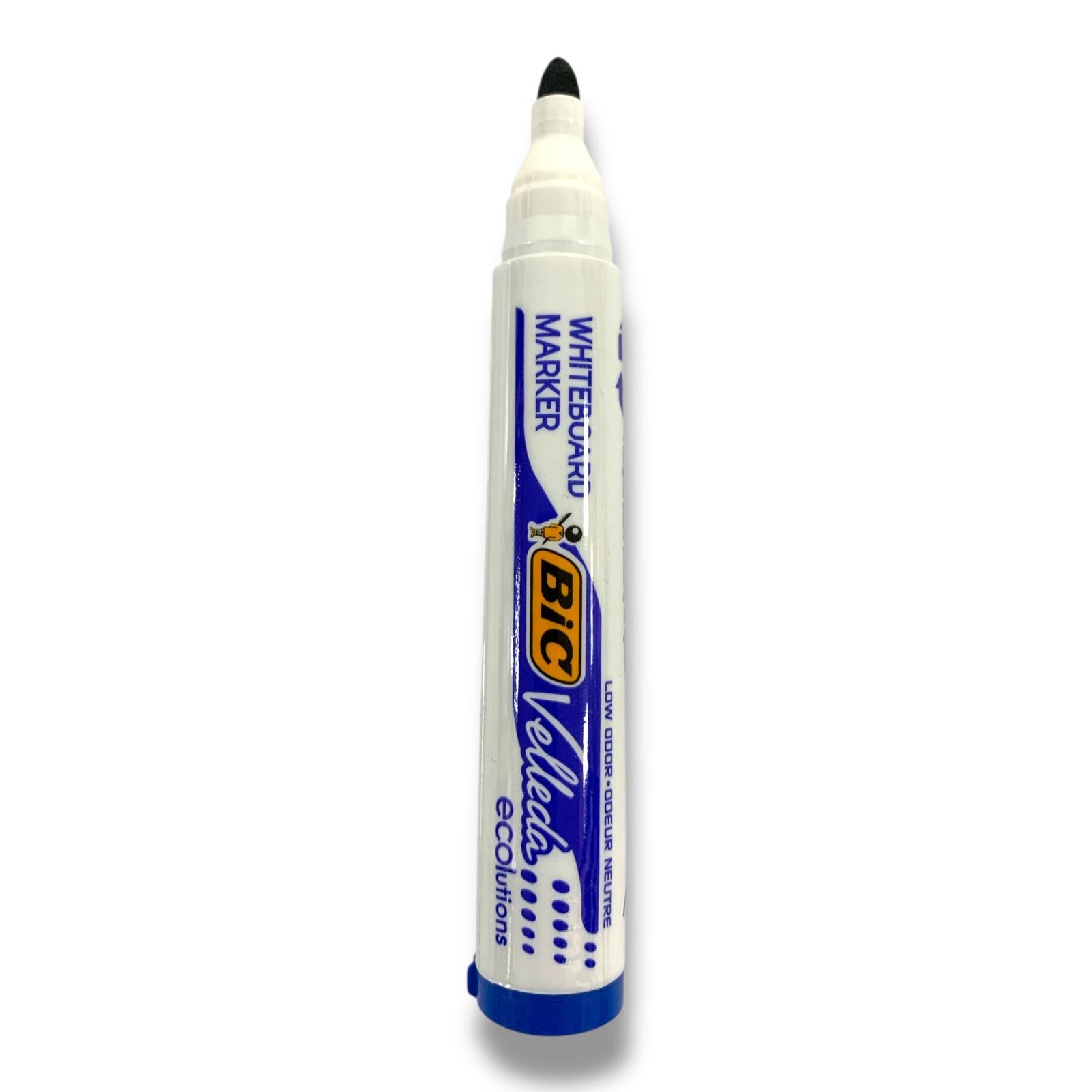 Bic Velleda Whiteboard Marker Round Tip Blue || قلم صبورة بيك راس مدور فيليدا ازرق
