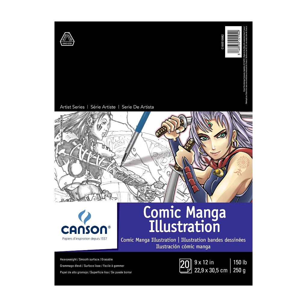 Canson Comic Manga Pad 250 g || كراسة رسم كاسون للمانقا 250 جم