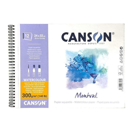 Canson Motval 24 x 32 Torchin 12 sheets 300 gm || اوراق كانسون مونتفال تورشين مقاس ٢٤*٣٢ سم سماكة 300 جرام عدد 12 ورقة